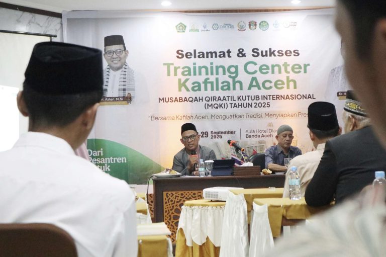 Kafilah Aceh Ikuti Cross Culture Training Center Menuju MQK Internasional 2025 di Sulawesi Selatan