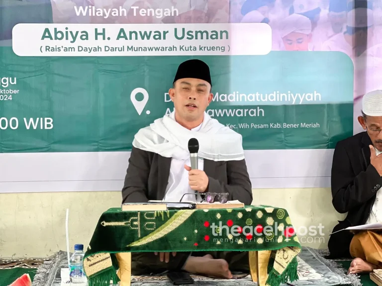 Revisi UUPA Harus Berpedoman pada MoU Helsinki, HUDA Ingatkan Pemerintah Pusat Jangan Khianati Perjanjian