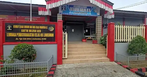 Pistol Ditemukan di Blok Napi Narkoba Lhoksukon, Polisi Dalami Modus dan Pelaku