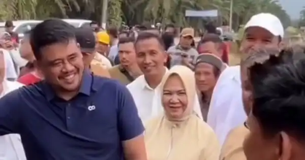 Rombongan Gubernur Sumut Hentikan Truk Berpelat Aceh, Minta Ganti ke Plat Sumatera Utara