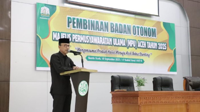 Abon Muhib Resmikan Pembukaan Kegiatan Badan Otonom 2025