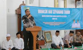 Kemenag Aceh Besar Gelar 12 Kali Manasik Haji Sepanjang Tahun untuk Calon Jamaah