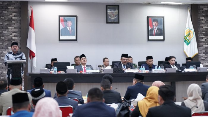 Rapat Paripurna Bahas Nota Keuangan dan Rancangan Qanun Perubahan APBA 2025