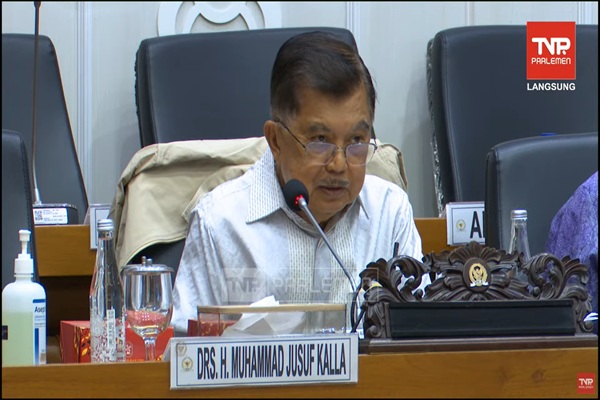 Sesuai Mandat MoU Helsinki, Jusuf Kalla Usulkan Perpanjangan Dana Otsus Aceh dalam RUU Pemerintahan Aceh