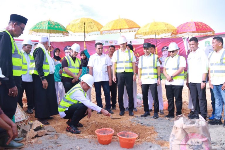 Pemkab Aceh Jaya Mulai Pembangunan Stadion Utama untuk PORA XV 2026