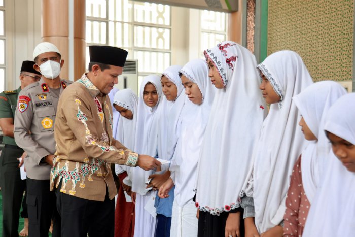 Wagub Fadhlullah Hadiri Peringatan Maulid Nabi di Polda Aceh
