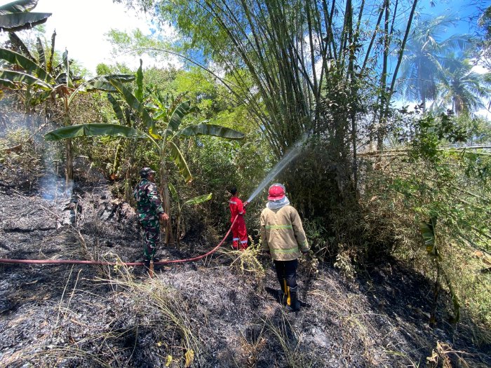Kebakaran Lahan Milik Warga Terjadi Kembali di Aceh Besar