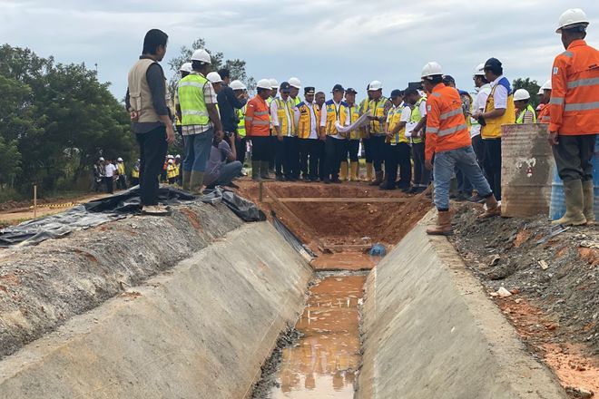 Pembangunan D.I. Lhok Guci Pacu Swasembada Pangan di Aceh Barat