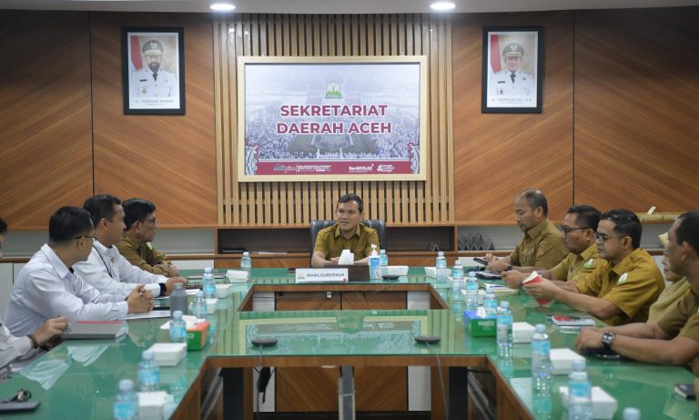 Wagub Aceh Sambut Tim BPK, Tegaskan Komitmen Transparansi dan Akuntabilitas Pemerintah Daerah