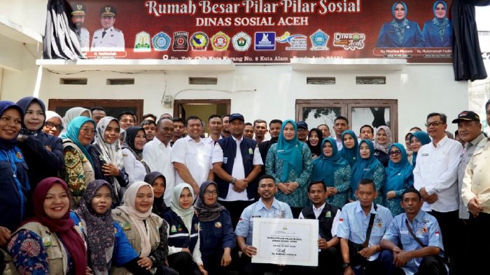 Istri Gubernur Aceh Resmikan Rumah Pilar Sosial, Wujud Sinergi untuk Masyarakat