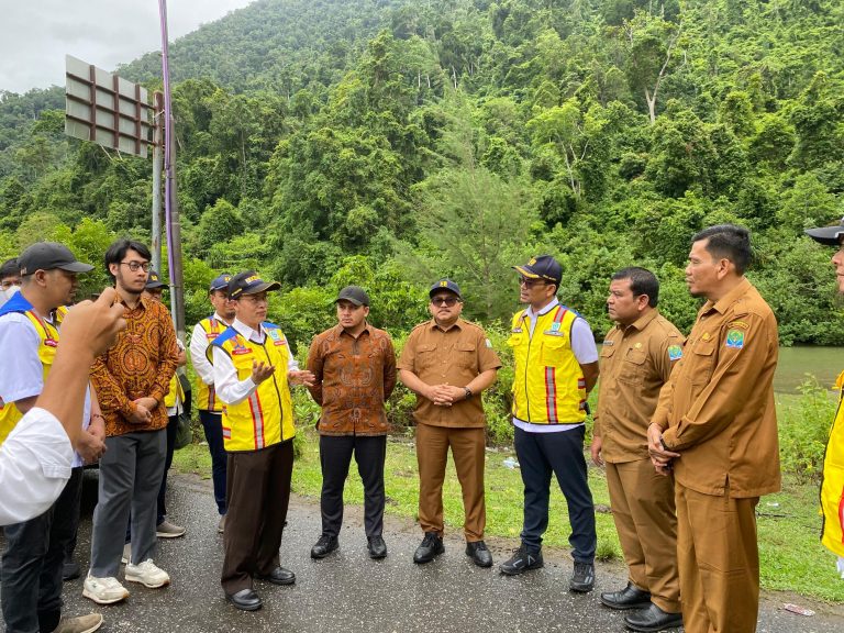 Bappenas dan Pemkab Aceh Jaya Mululai Survei Terowongan Geurutee