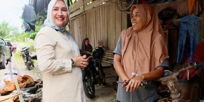 Kak Na Silaturrahmi dengan Kak Limah, Wanita Perkasa, dan Cut Shofi di Aceh Utara