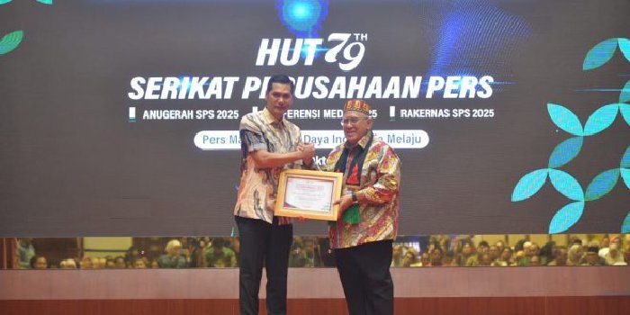 Pemerintah Aceh Raih Penghargaan Lestari Awards 2025 dari Serikat Perusahaan Pers