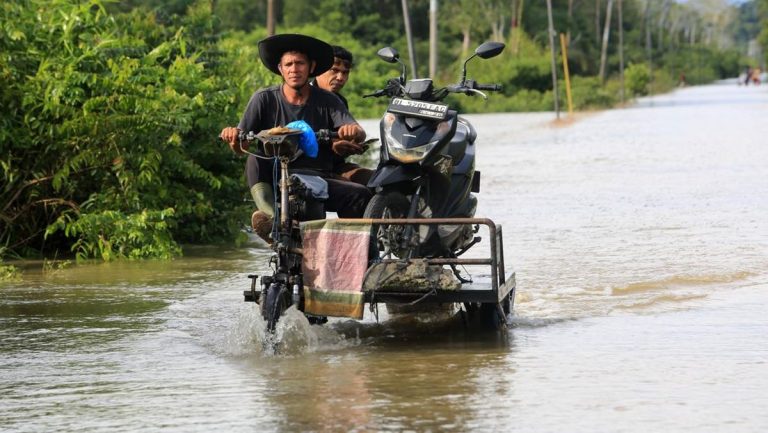 Lebih dari 1.000 Warga Aceh Barat Terdampak Banjir Akibat Curah Hujan Tinggi
