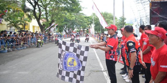 Wagub Aceh Buka Turnamen Road Race Pemerintah Aceh 2025