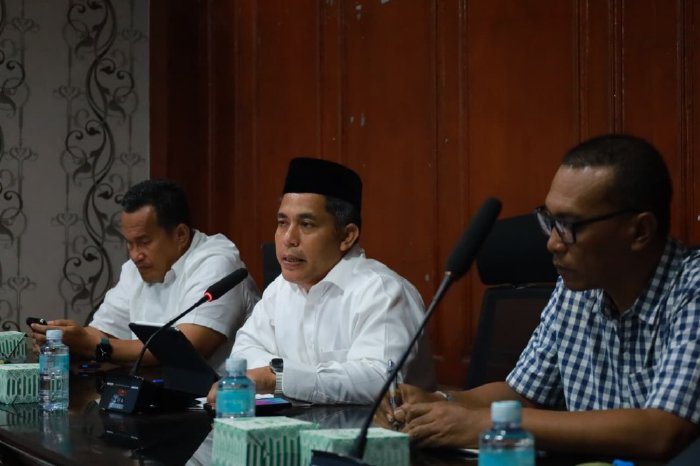 Plt Sekda Aceh Barat Pimpin Rapat Koordinasi Infrastruktur dengan Bappenas
