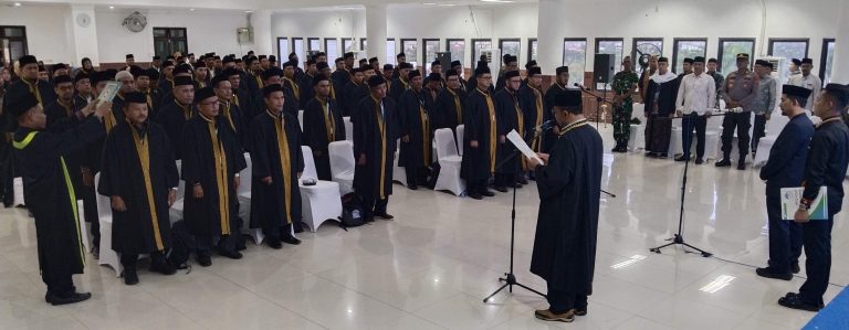 Gubernur Aceh Ambil Sumpah Dewan Hakim MTQ XXXVII, Tegaskan Pentingnya Keadilan dan Objektivitas