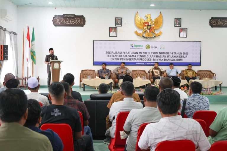 600 Sumur Minyak Rakyat Aceh Timur Menunggu Izin Operasi dari Kementerian ESDM