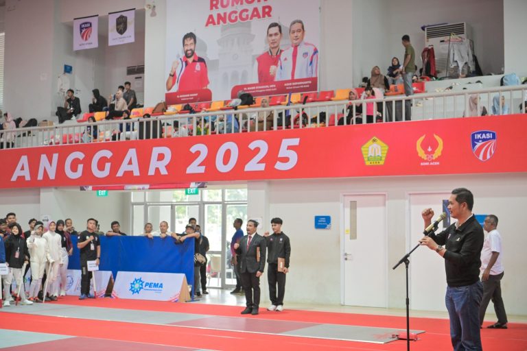 Pra-PORA Anggar 2025 Resmi Dibuka, Sekda Aceh Gaungkan Semangat Sportivitas
