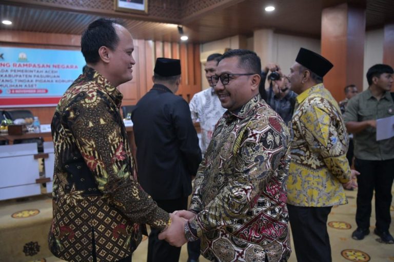 Sambut Kedatangan Perwakilan Komisi Pemberantasan Korupsi (KPK) RI