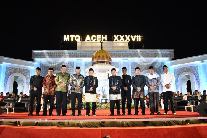 Wagub Aceh Tutup MTQ ke-37, Aceh Besar Raih Juara Umum