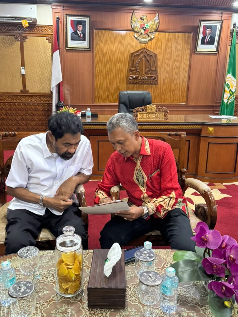 Kementan Siapkan 2,5 Triliun, Pesan Mualem: Maksimalkan untuk Pemulihan Sawah dan Kebun