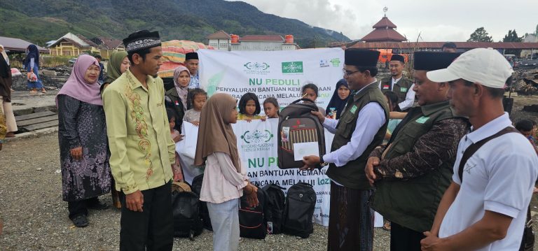 PCNU Bener Meriah Salurkan Bantuan Perlengkapan Sekolah dan Ibadah bagi Siswa dan Warga Korban Kebakaran di Jagong Jeget