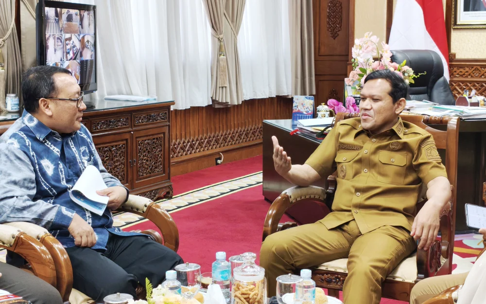 Wagub Dek Fadh Terima Audiensi Kepala Perwakilan BI Aceh