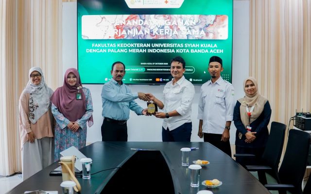 PMI Kota Banda Aceh dan FK USK Satukan Kekuatan untuk Kesehatan dan Kemanusiaan